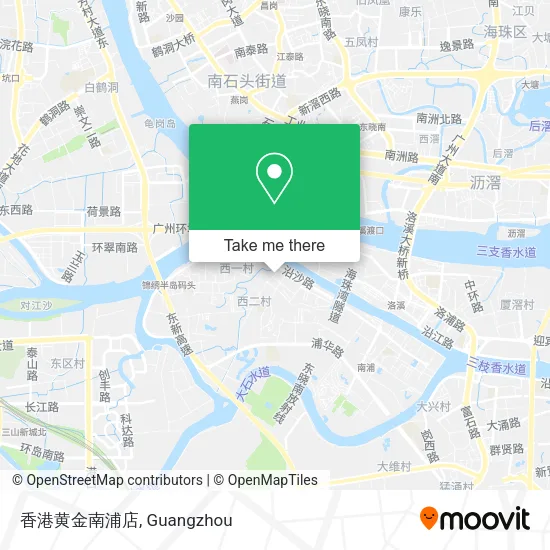 香港黄金南浦店 map
