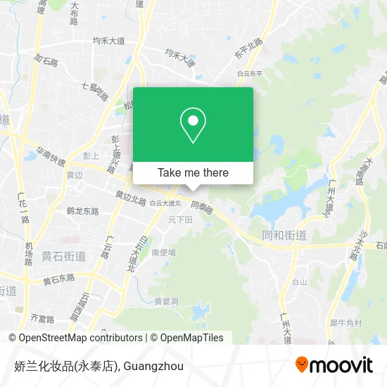 娇兰化妆品(永泰店) map