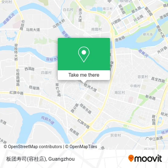 板团寿司(容桂店) map