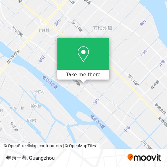 年康一巷 map