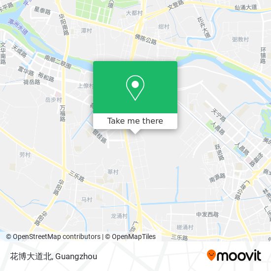 花博大道北 map
