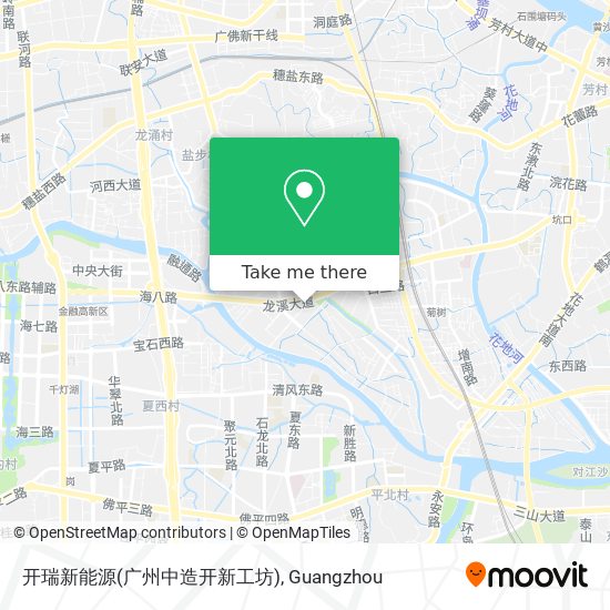 开瑞新能源(广州中造开新工坊) map