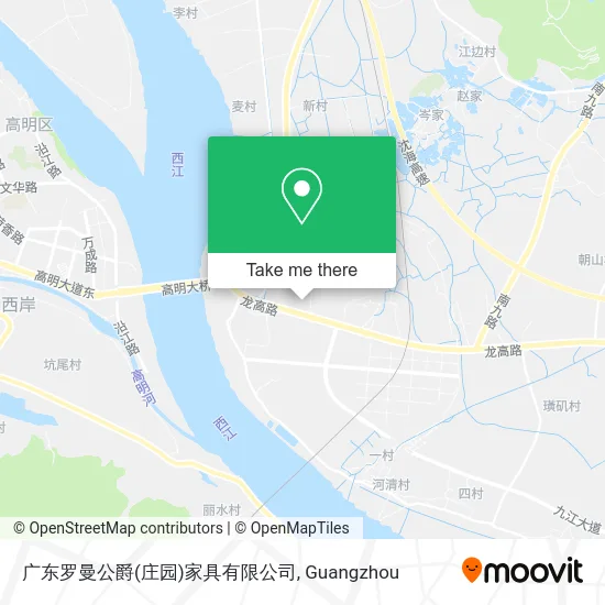 广东罗曼公爵(庄园)家具有限公司 map