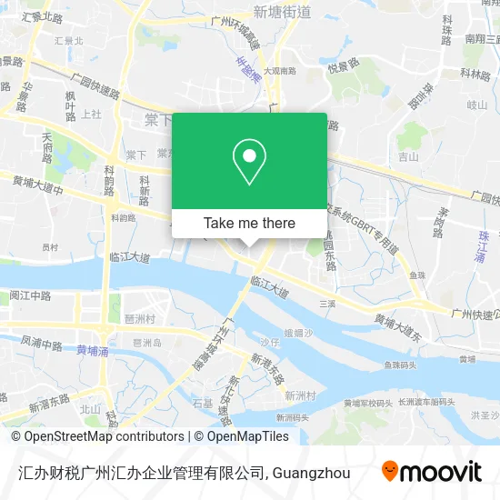 汇办财税广州汇办企业管理有限公司 map