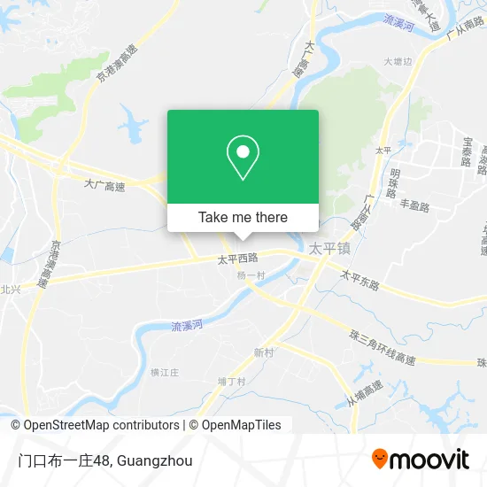 门口布一庄48 map