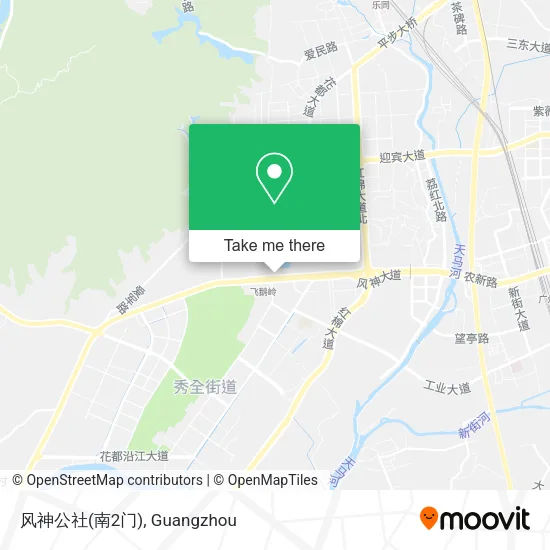风神公社(南2门) map