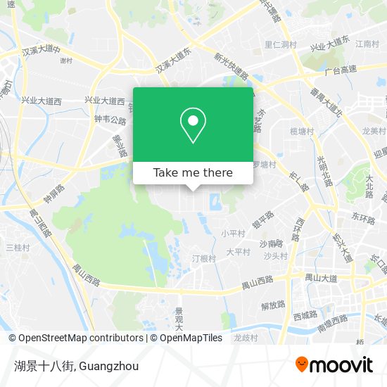 湖景十八街 map