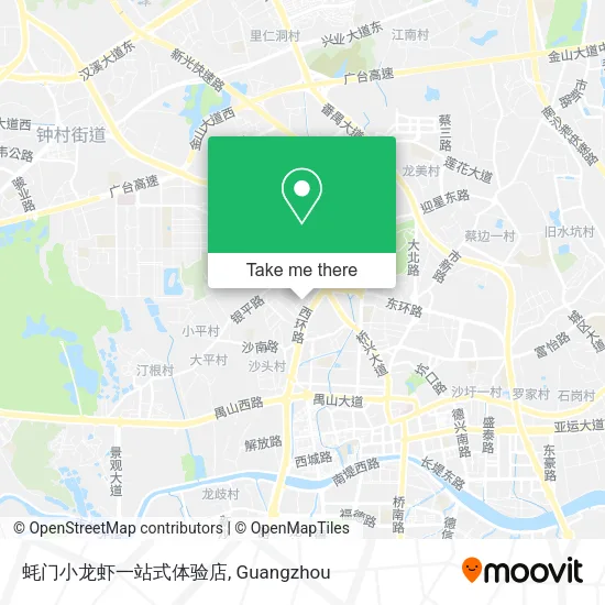 蚝门小龙虾一站式体验店 map