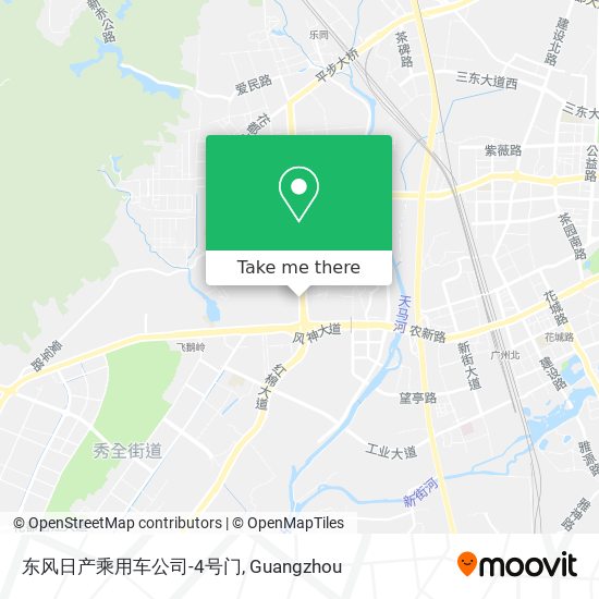 东风日产乘用车公司-4号门 map