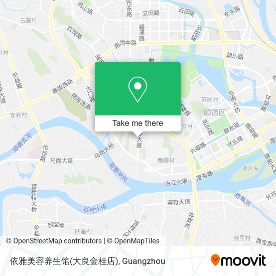 依雅美容养生馆(大良金桂店) map