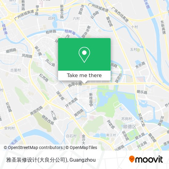 雅圣装修设计(大良分公司) map