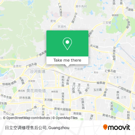 日立空调修理售后公司 map