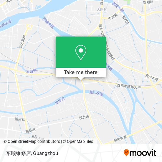 东顺维修店 map