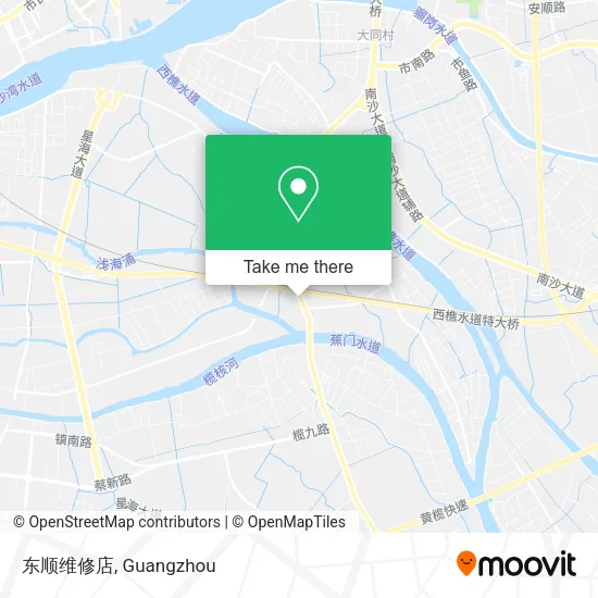 东顺维修店 map