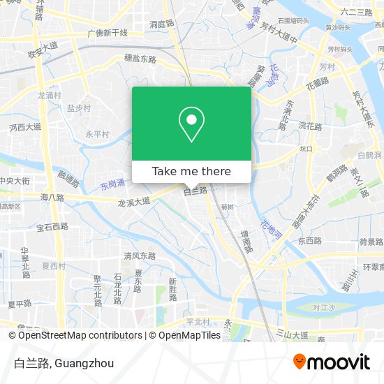 白兰路 map