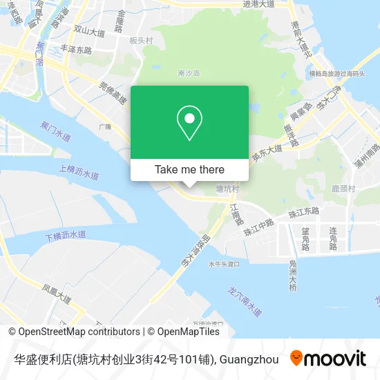 华盛便利店(塘坑村创业3街42号101铺) map