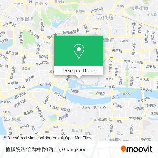 恤孤院路/合群中路(路口) map