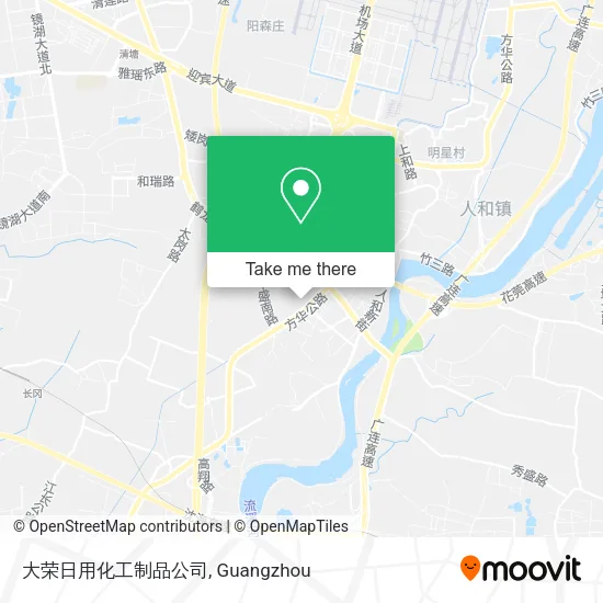 大荣日用化工制品公司 map