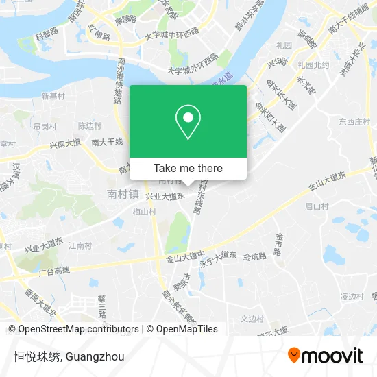 恒悦珠绣 map
