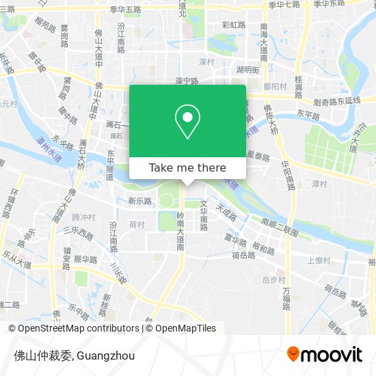 佛山仲裁委 map