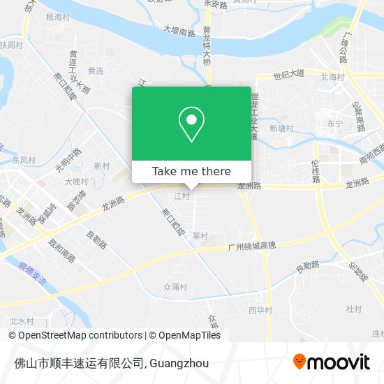 佛山市顺丰速运有限公司 map