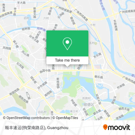 顺丰速运(驹荣南路店) map