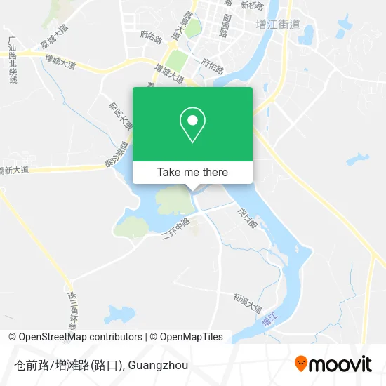 仓前路/增滩路(路口) map