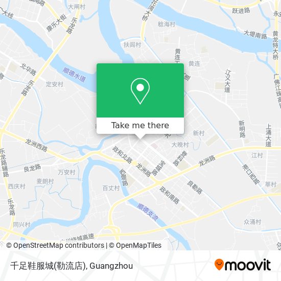 千足鞋服城(勒流店) map