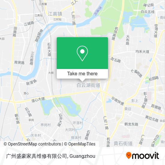 广州盛豪家具维修有限公司 map