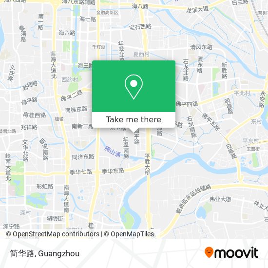 简华路 map