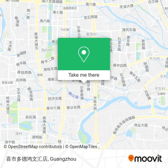 喜市多德鸿文汇店 map