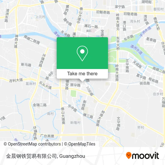 金晨钢铁贸易有限公司 map