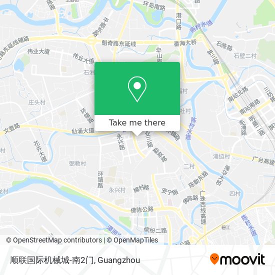 顺联国际机械城-南2门 map