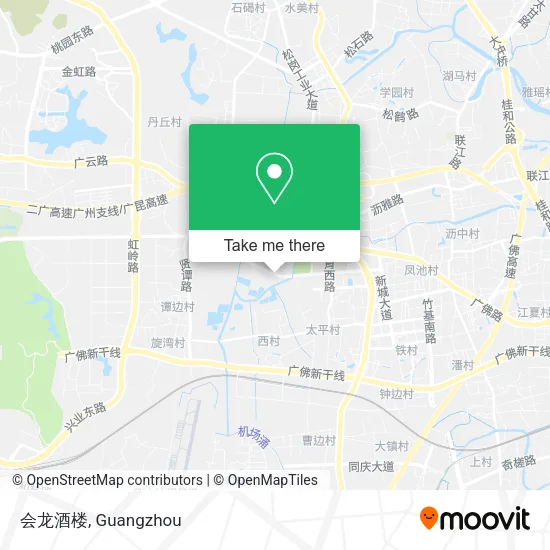 会龙酒楼 map