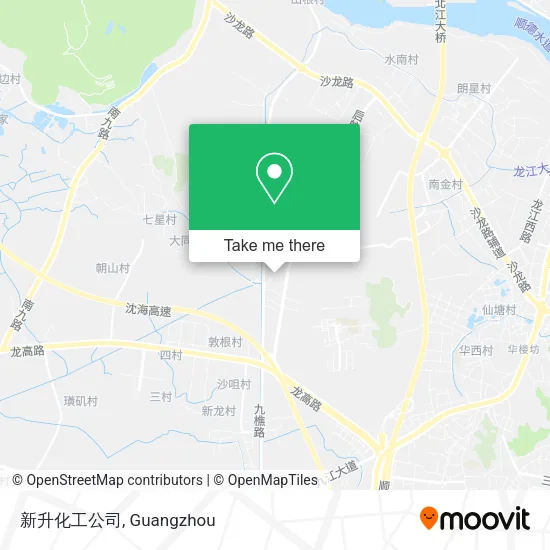 新升化工公司 map