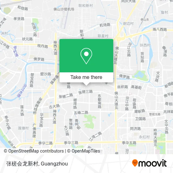 张槎会龙新村 map