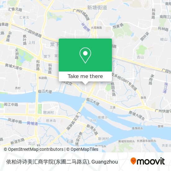依柏诗诗美汇商学院(东圃二马路店) map