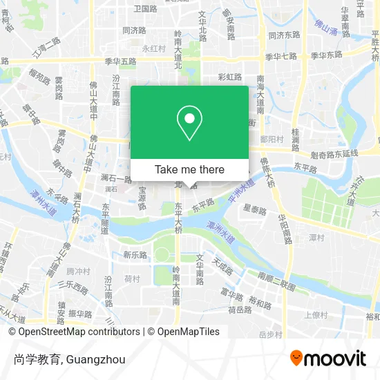 尚学教育 map