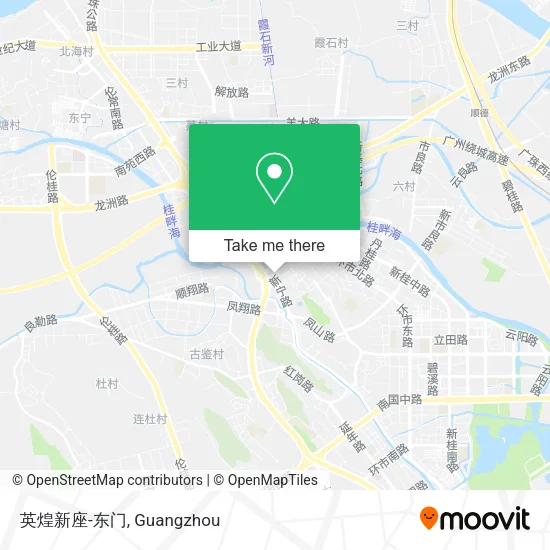 英煌新座-东门 map