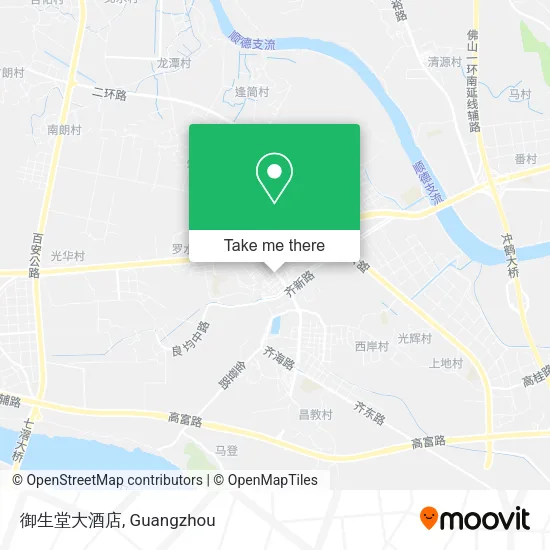 御生堂大酒店 map