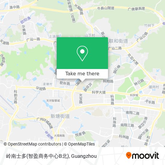 岭南士多(智盈商务中心B北) map