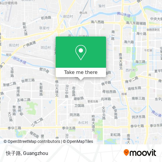 快子路 map