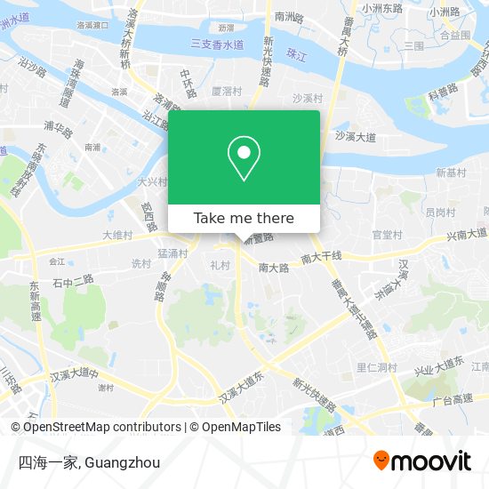 四海一家 map