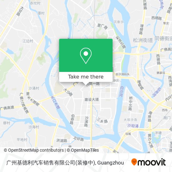 广州基德利汽车销售有限公司(装修中) map