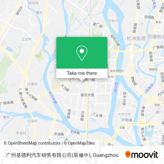 广州基德利汽车销售有限公司(装修中) map