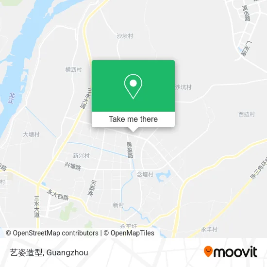艺姿造型 map