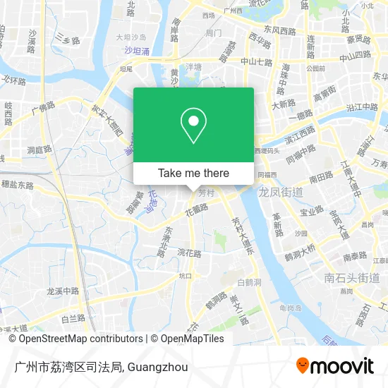 广州市荔湾区司法局 map