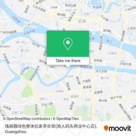 瑰丽颜绿色整体抗衰养生馆(渔人码头商业中心店) map