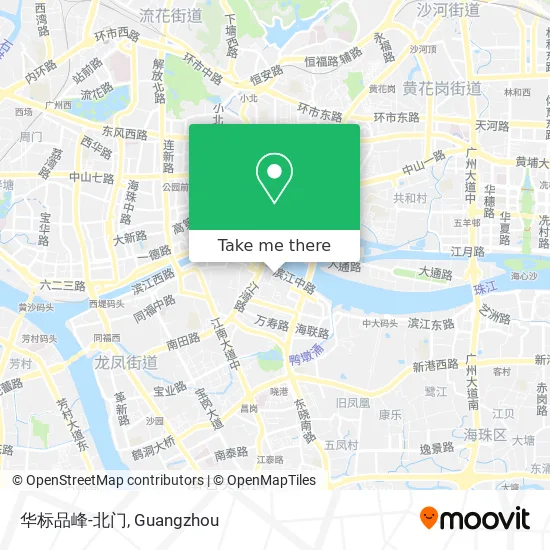 华标品峰-北门 map