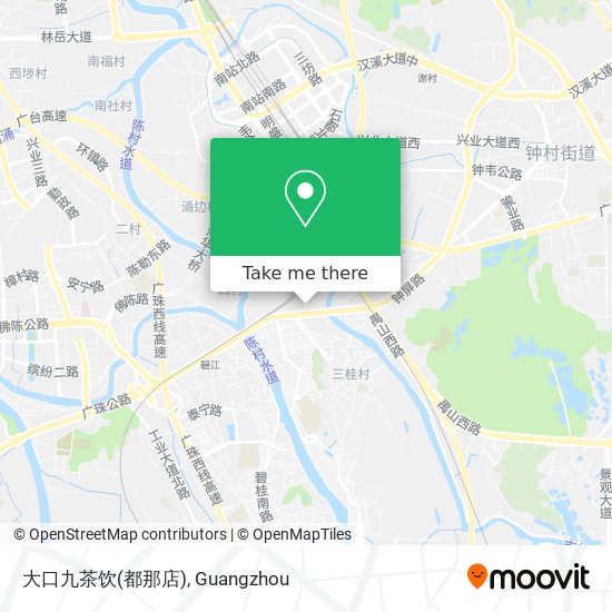 大口九茶饮(都那店) map